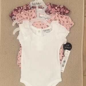 Nicole Miller Assorted 3-Pack Bodysuits